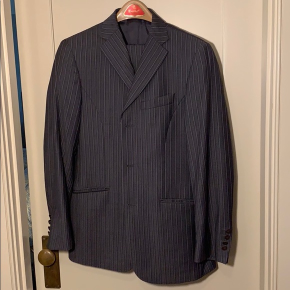 Thierry Mugler Other - Thierry Mugler Paris Designer Men’s Pinstripe Suit